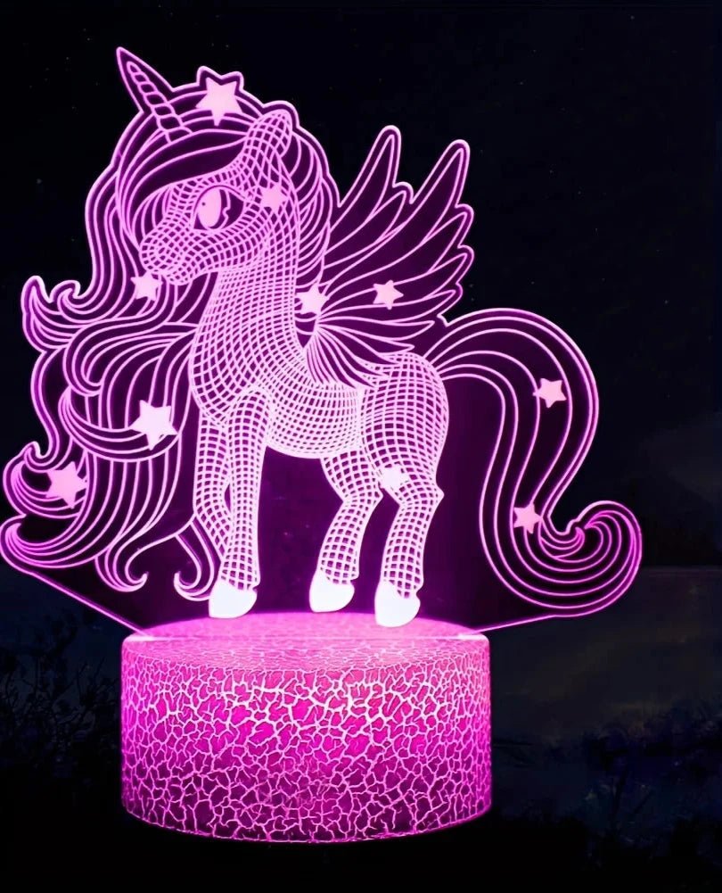 Dreamy Radiance Unicorn Lamp